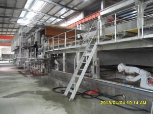 2011年2月，嵊州天宇紙業(yè)4000/350普瓦紙機(jī)順利出紙